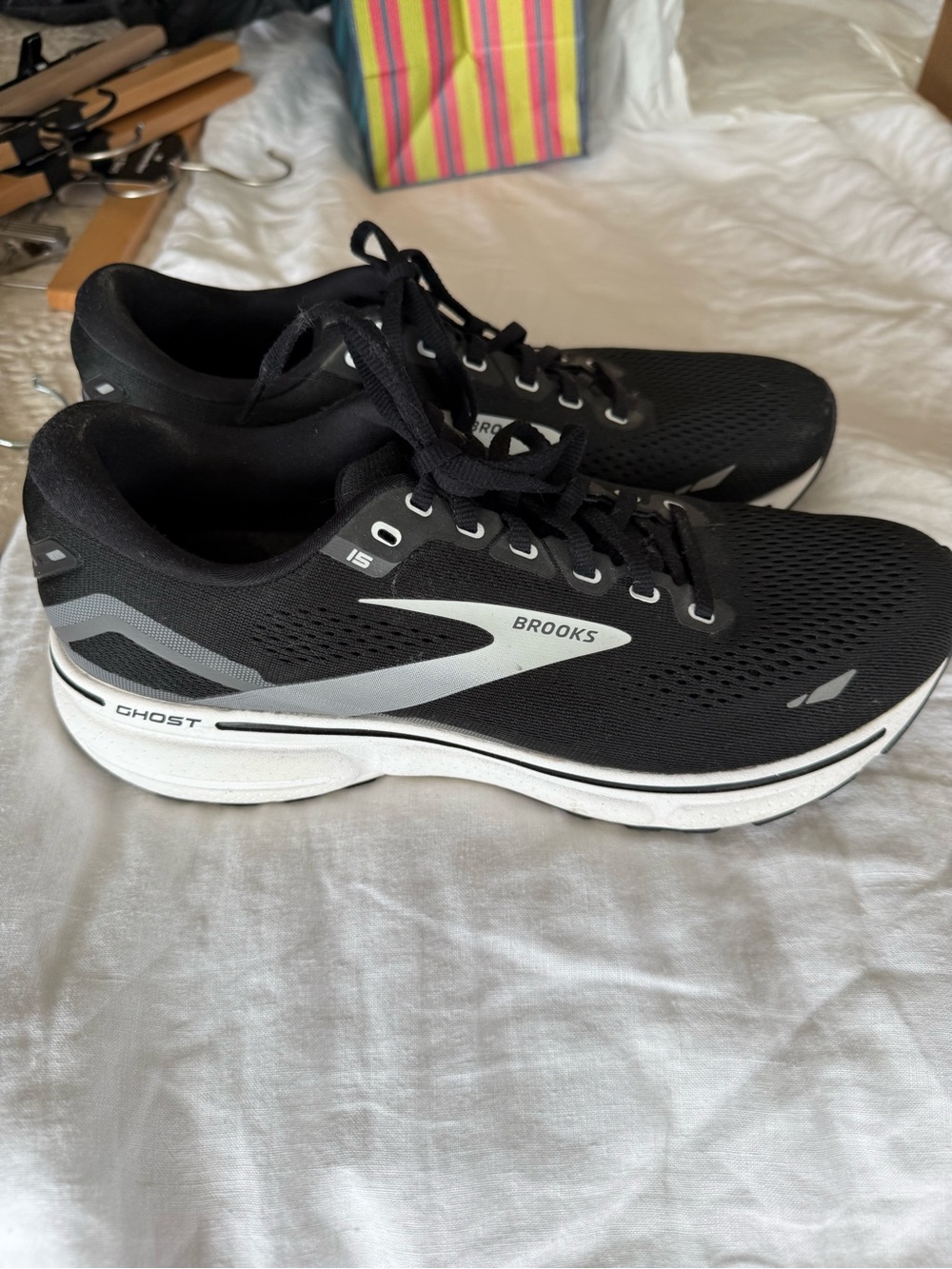 Brooks Men's Athletic Running Shoes - Black and Gray